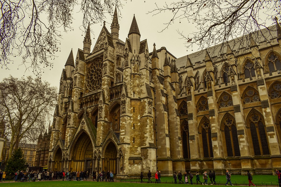 Westminster Abbey, this weekend in London.