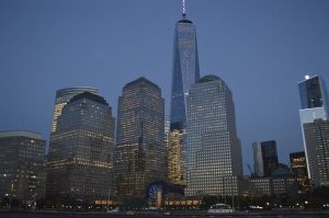 One World Trade Center and New York City's skyline.