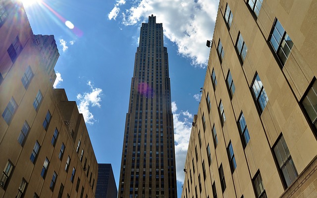 The Rockefeller Center and the Top of the Rock observation decks - where to see the best view of New York.